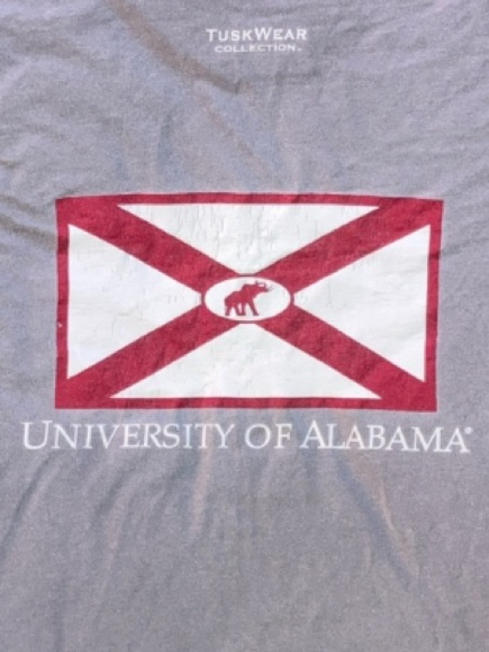 University of Alabama | Cutoff Boxy Tee